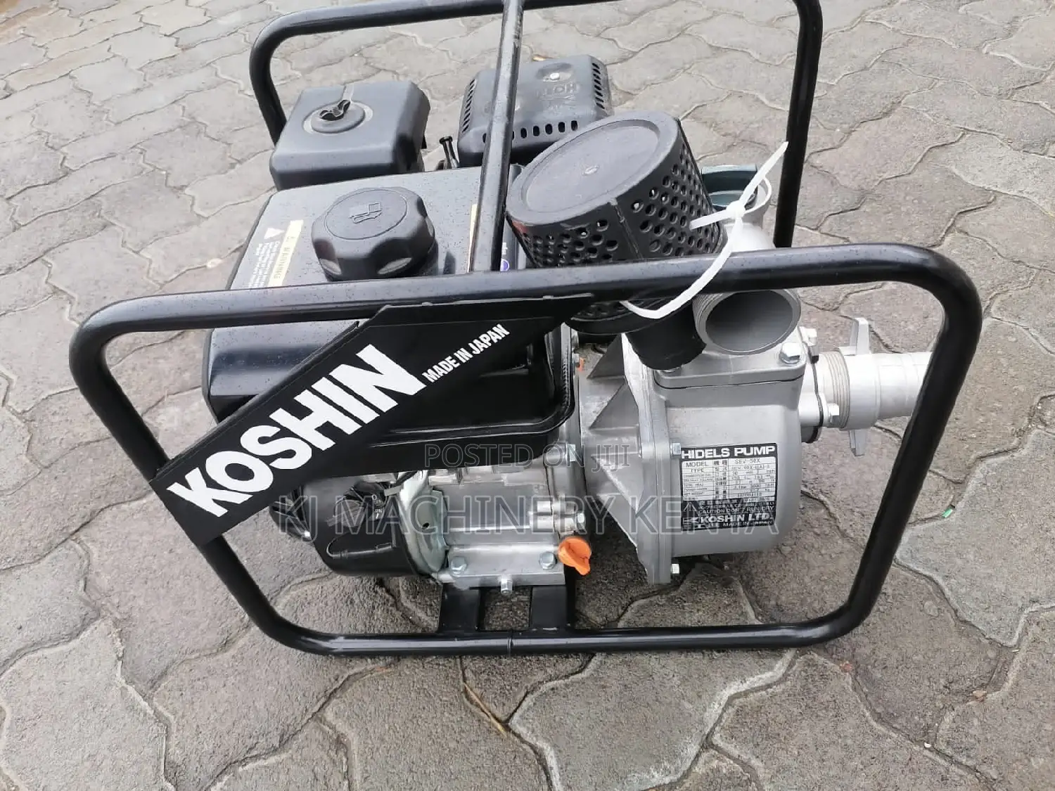HIGH PRESSURE WATER Pump-Petrol Powered -Japan Koshin.