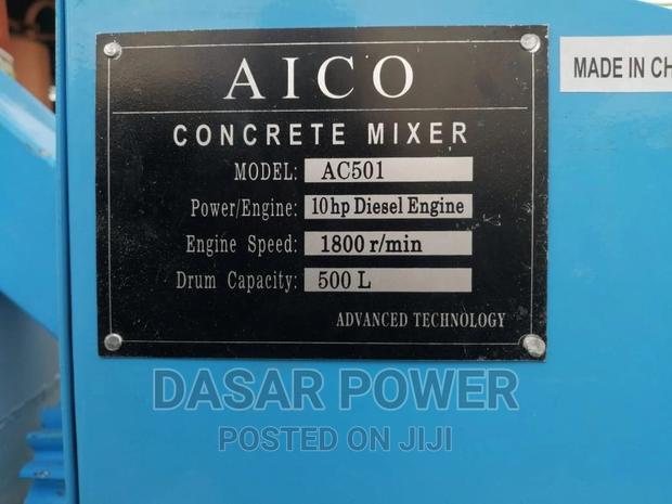 Ac501 Aico Concrete Mixer - thumbnail 5