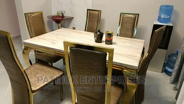 Imported Morden Marble Dinning Table 6 Seater