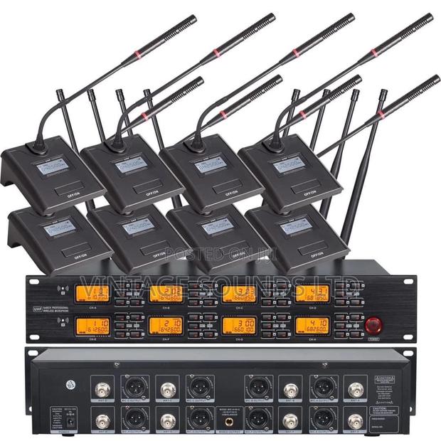 8channel Goose Neck Conference Wireles Microphone - main view