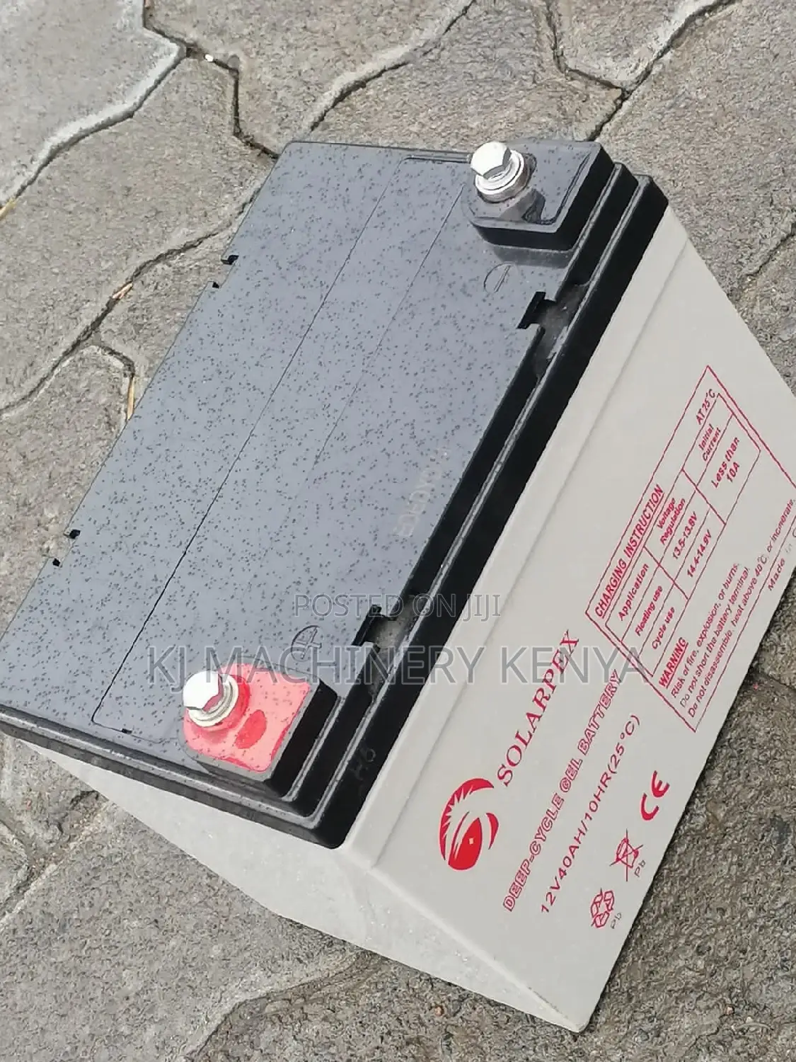Deep-Cycle Gel Battery-12v40ah/10hr(25°C)