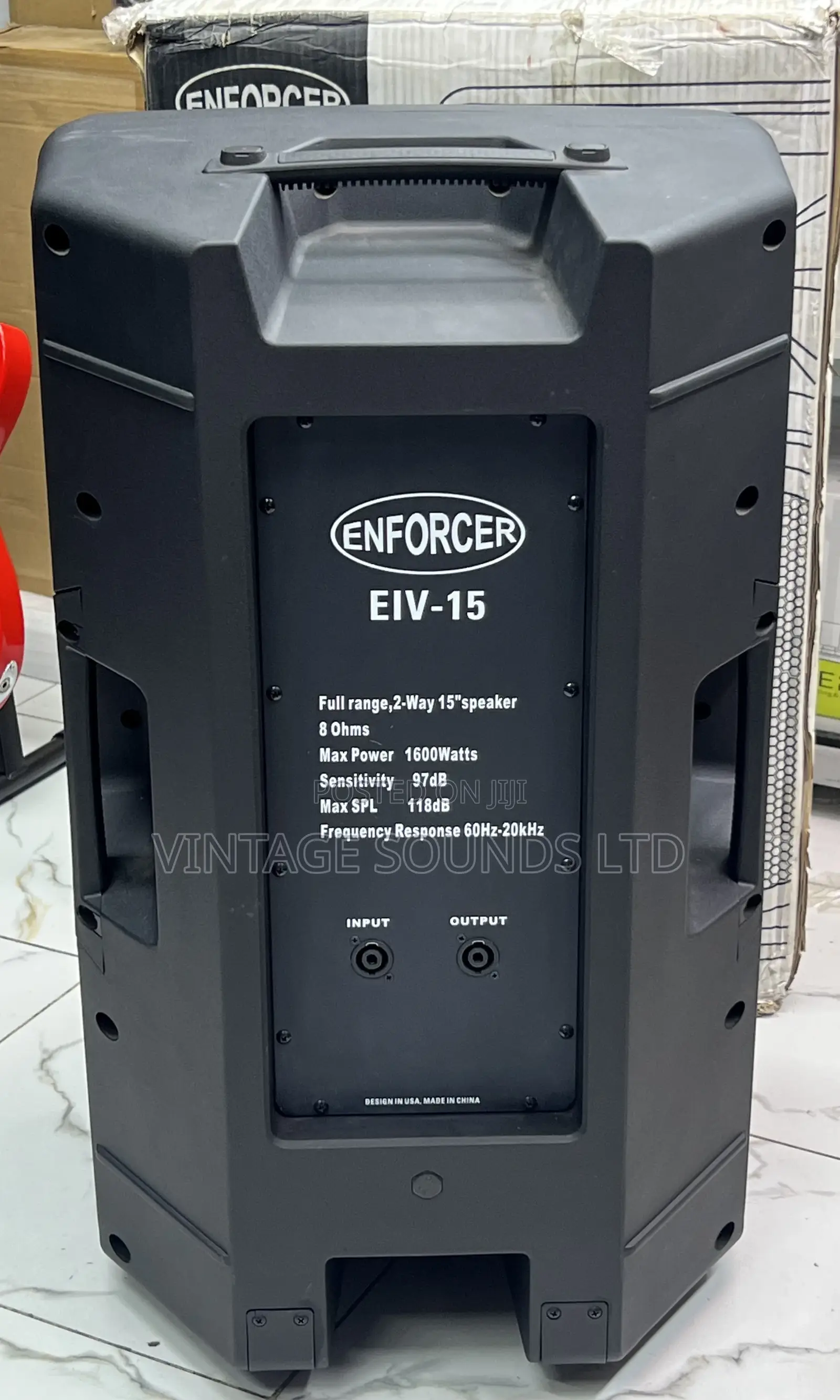 Enforcer Eiv 15 Inch Professional Audio Speaker ( Plastic)