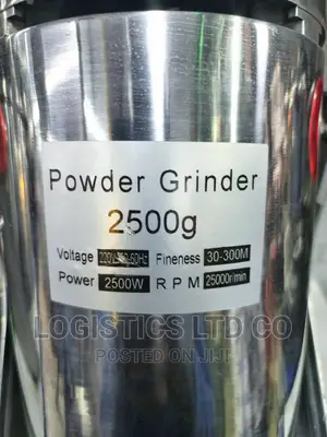 Powder Grinding Machine 2500g