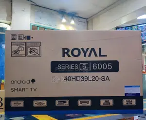 *Royal 40" Smart Android Tv Frameless