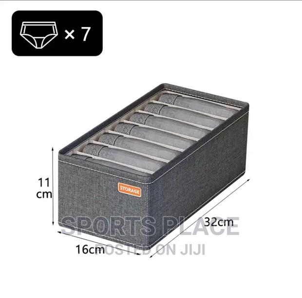 Dresser Drawer Storage Organizer For Undergarments - thumbnail 3