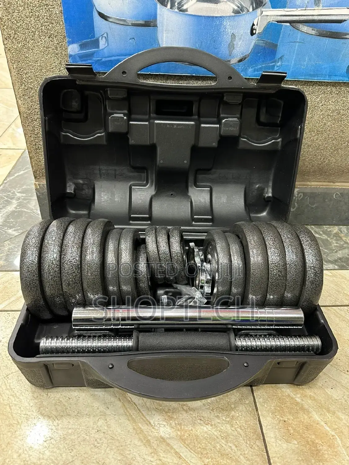 20kg Chrome Dumbells Available