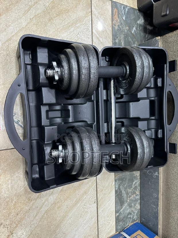 30kg Chrome Dumbells Available - main view