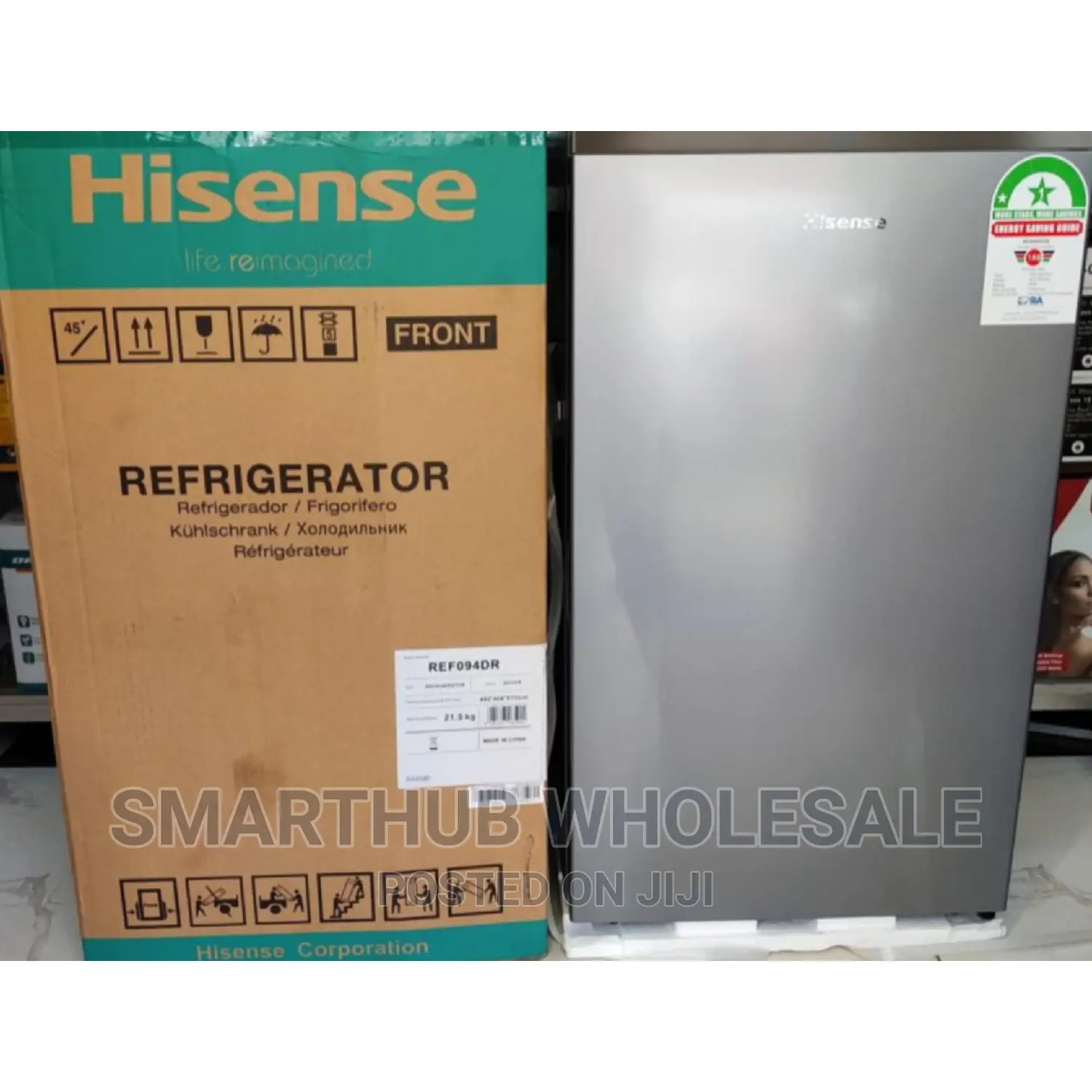 Hisense 94litres Single Door Fridge Refrigerator
