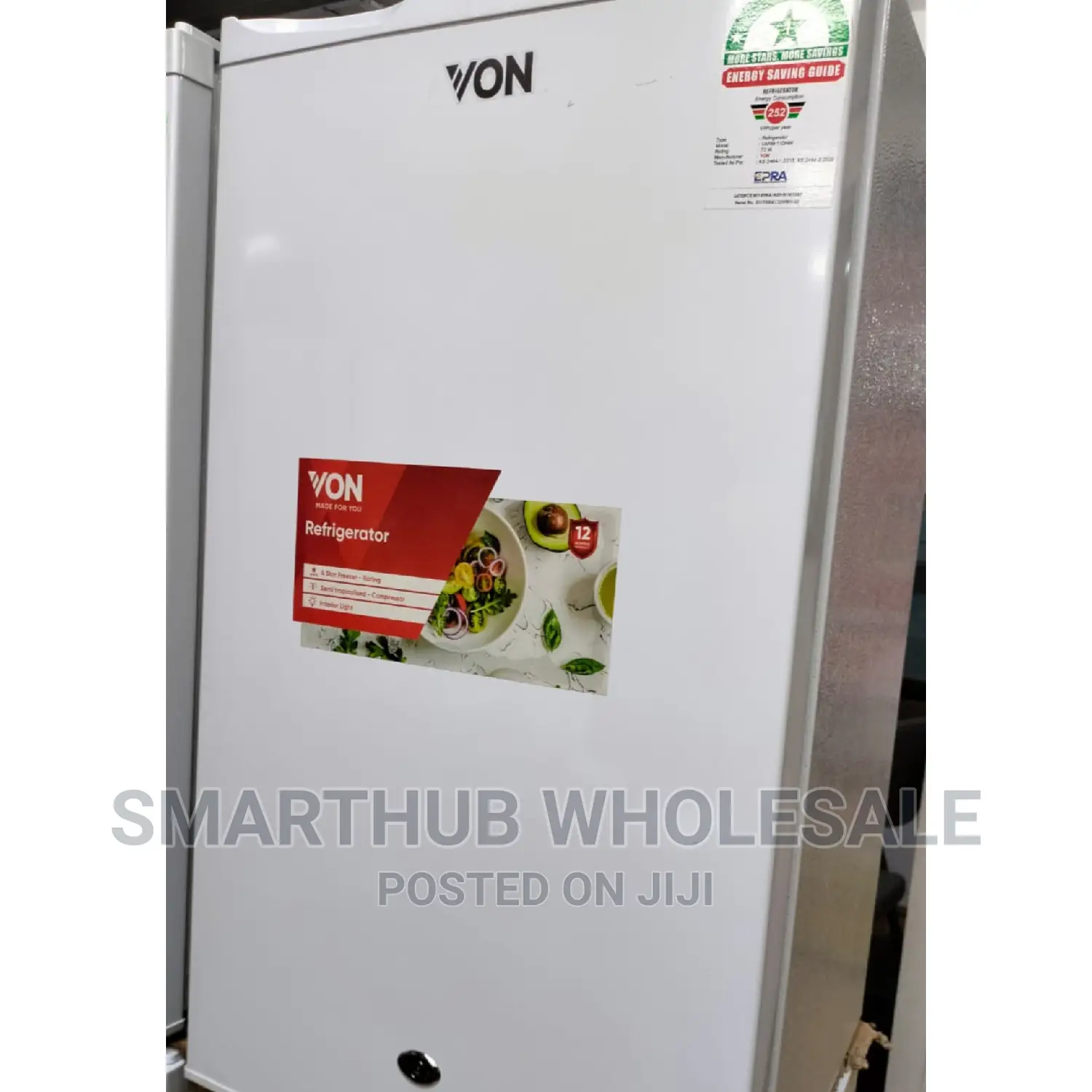 Von 92 Litres Single Door Refrigerator Available