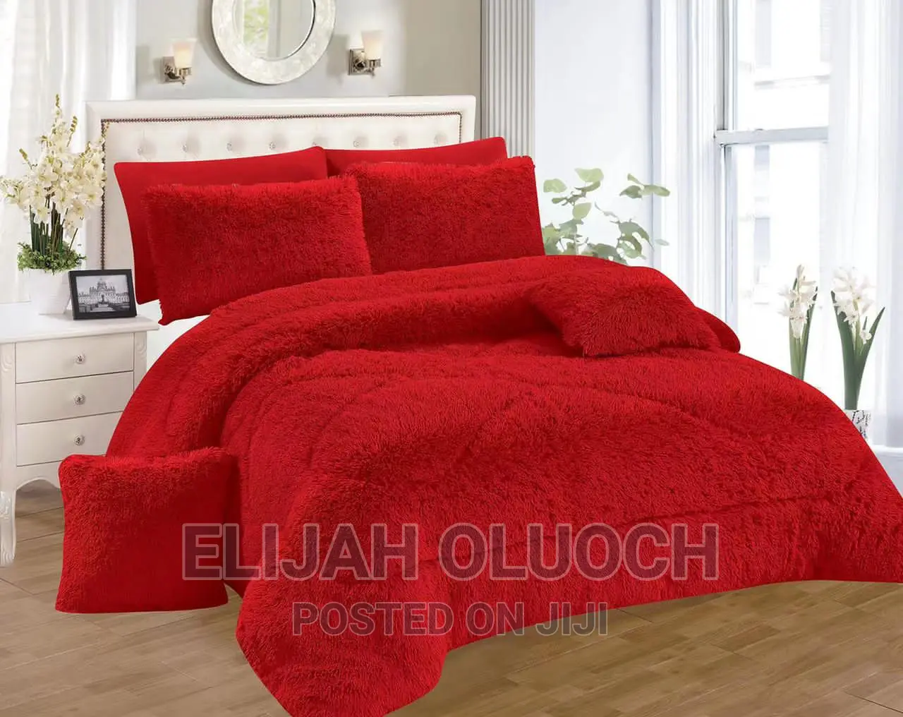Luxury Designs Velvet Plush Fluffy Duvet Set
