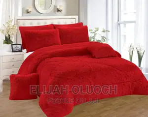 Luxury Designs Velvet Plush Fluffy Duvet Set