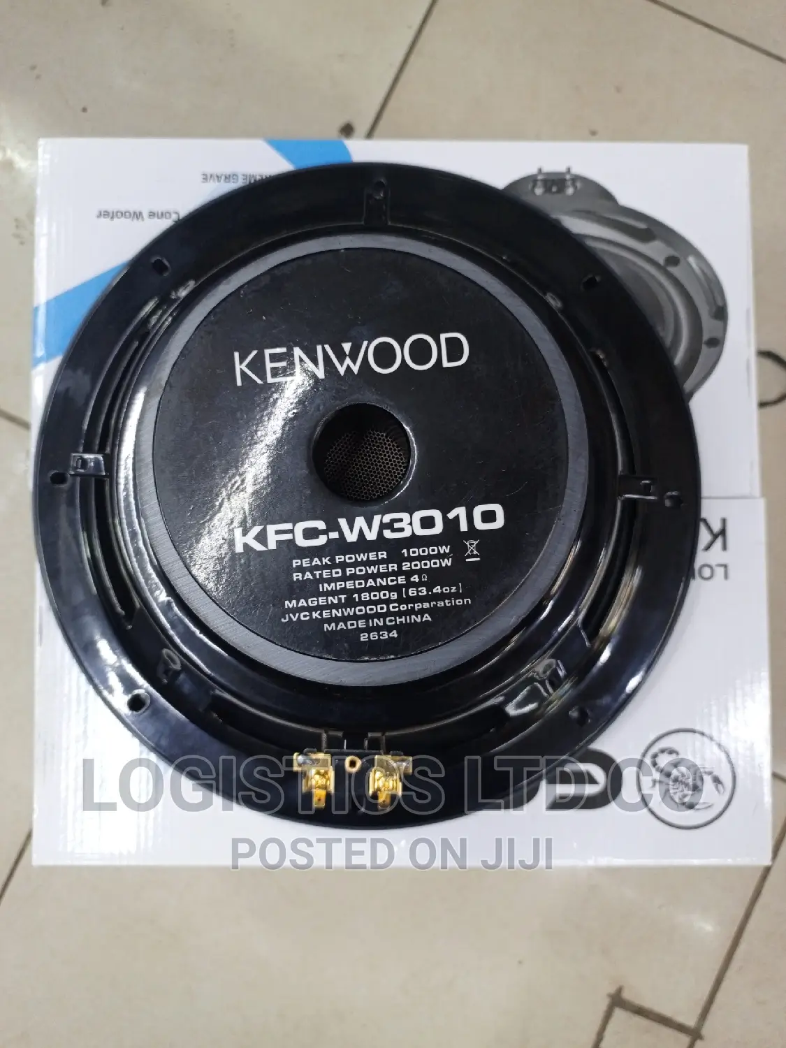 Kenwood KFC-W3010 1000W 12 Inch Subwoofer Speaker