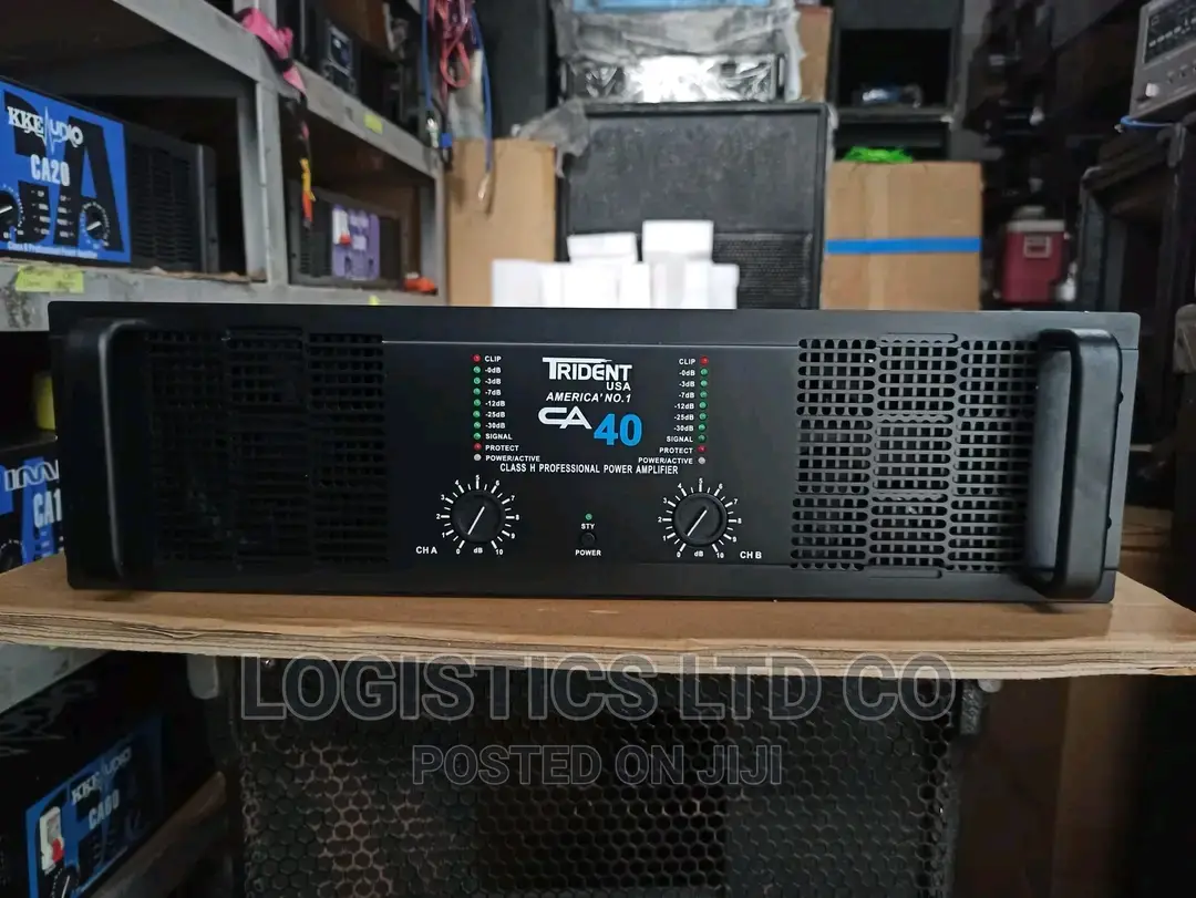 Trident CA-40 Power Amplifier ( 4000 Watts X 2 )