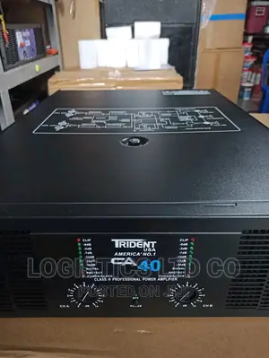 Trident CA-40 Power Amplifier ( 4000 Watts X 2 )