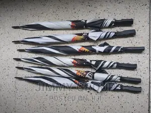 Black White Umbrella Branding, PRINTING AND OTHER COLOURS