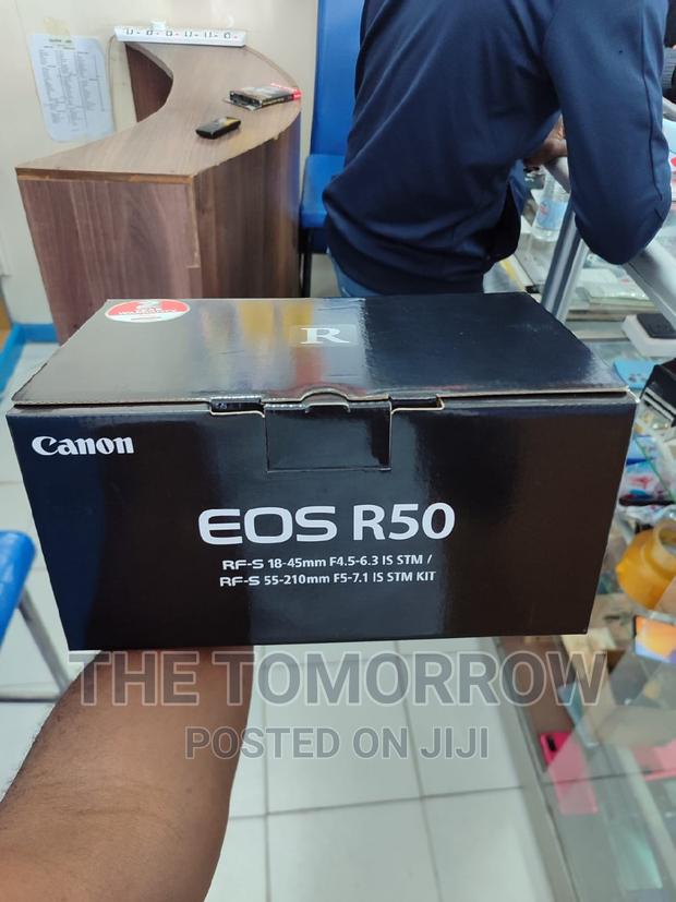 Canon Eos R50 Mirrorless Camera With 18-45mm 55-210mm Lenses