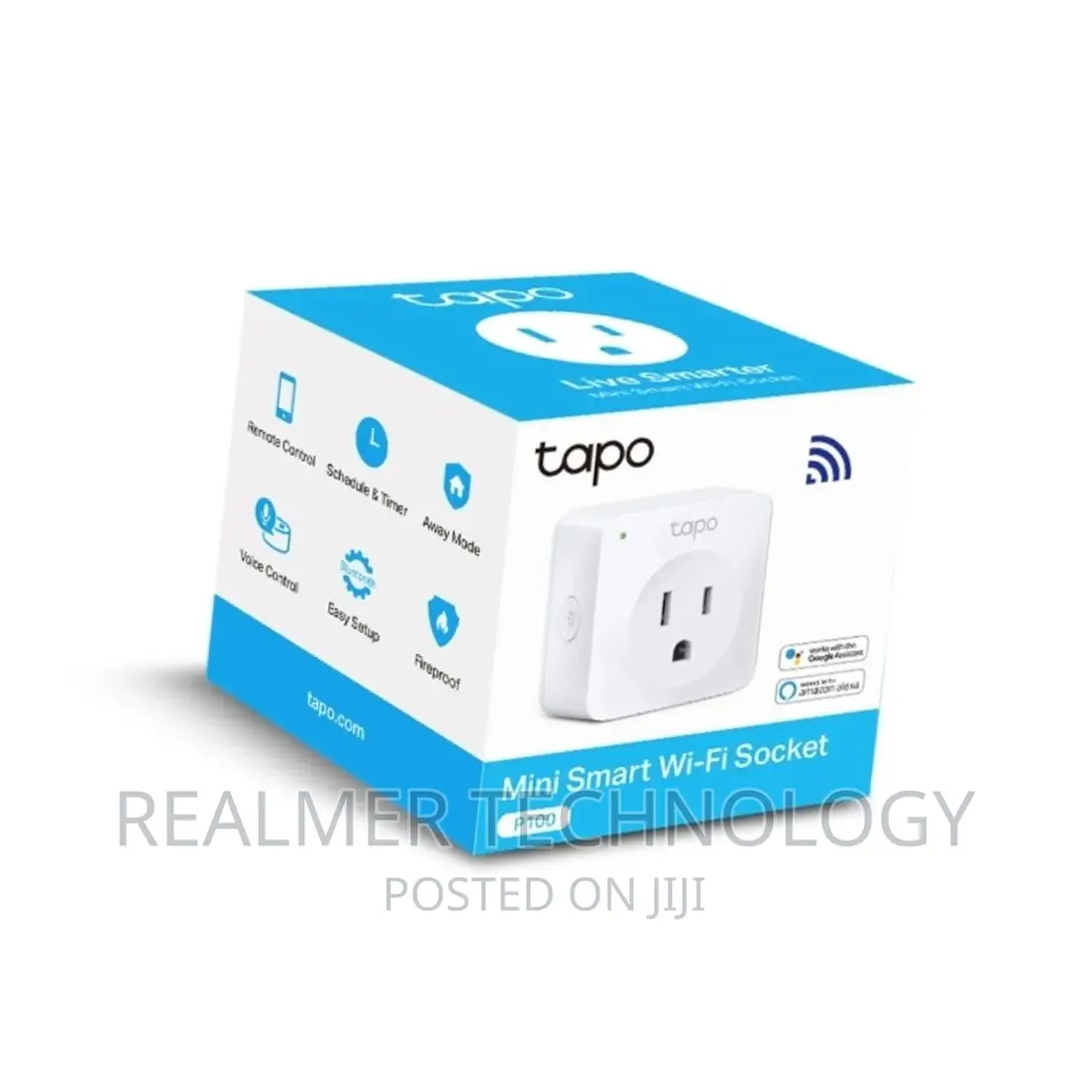 Tp-Link Mini Smart Wi-Fi Socket - TL-TAPO P100 (1-Pack)