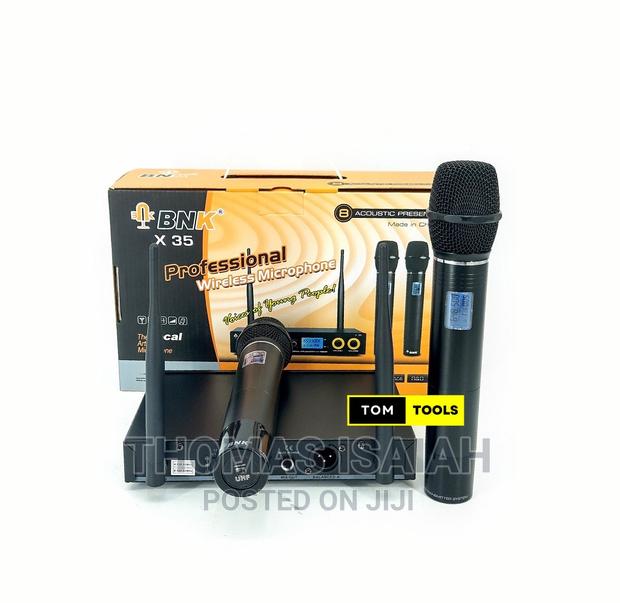 BNK X35 UHF Dual Channel Vocal Wireless Microphone System - thumbnail 3