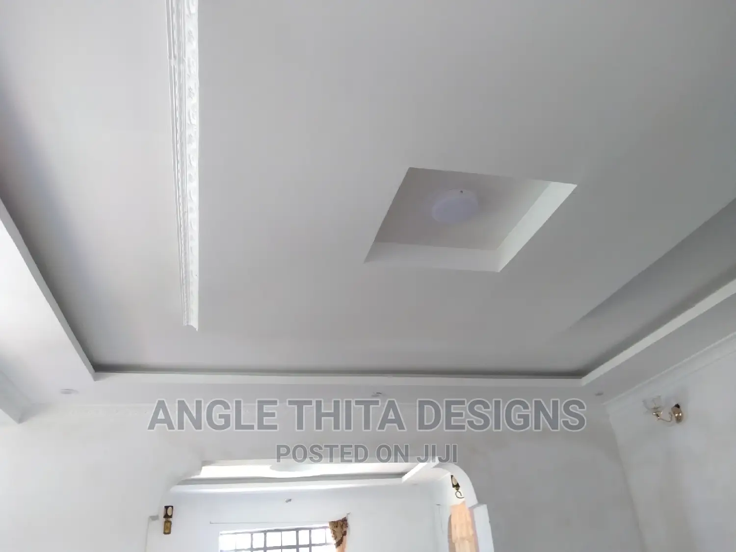 Perfect Gypsum Ceiling Done.