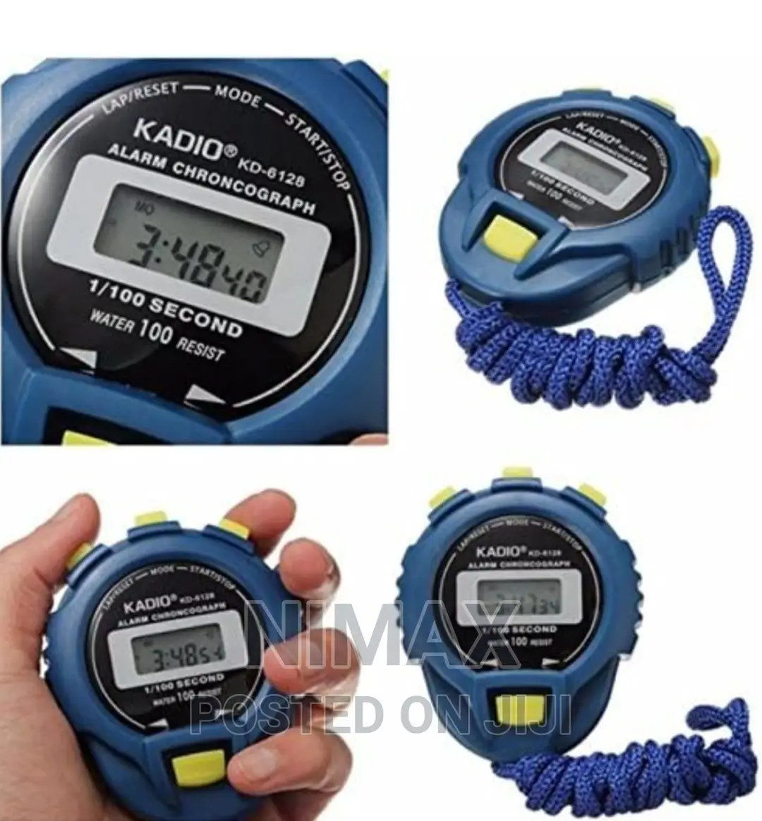 Kadio Stopwatch KD-6128 Blue