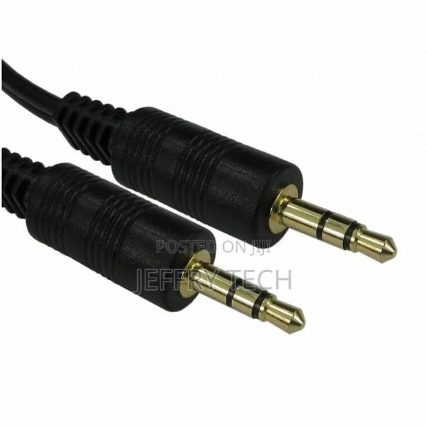 5m Mini 3.5mm Stereo Jack to Jack Audio Headphone Aux Cable - thumbnail 2
