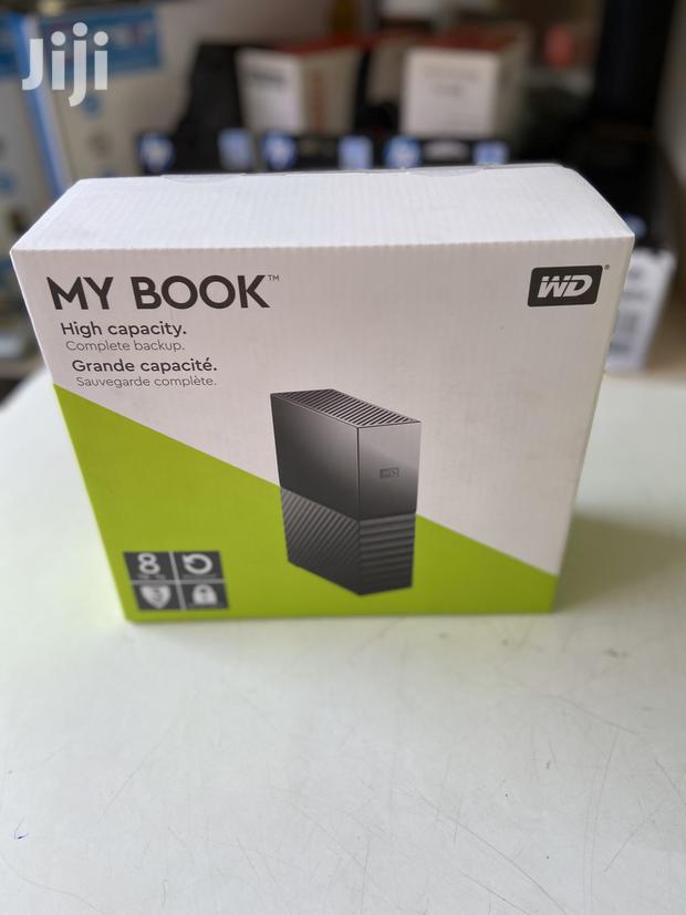 Wd 8tb My Book Desktop External Hard Drive - main view