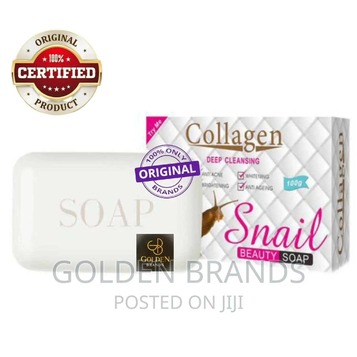 Collagen Snail Deep Cleansing Beauty Soap