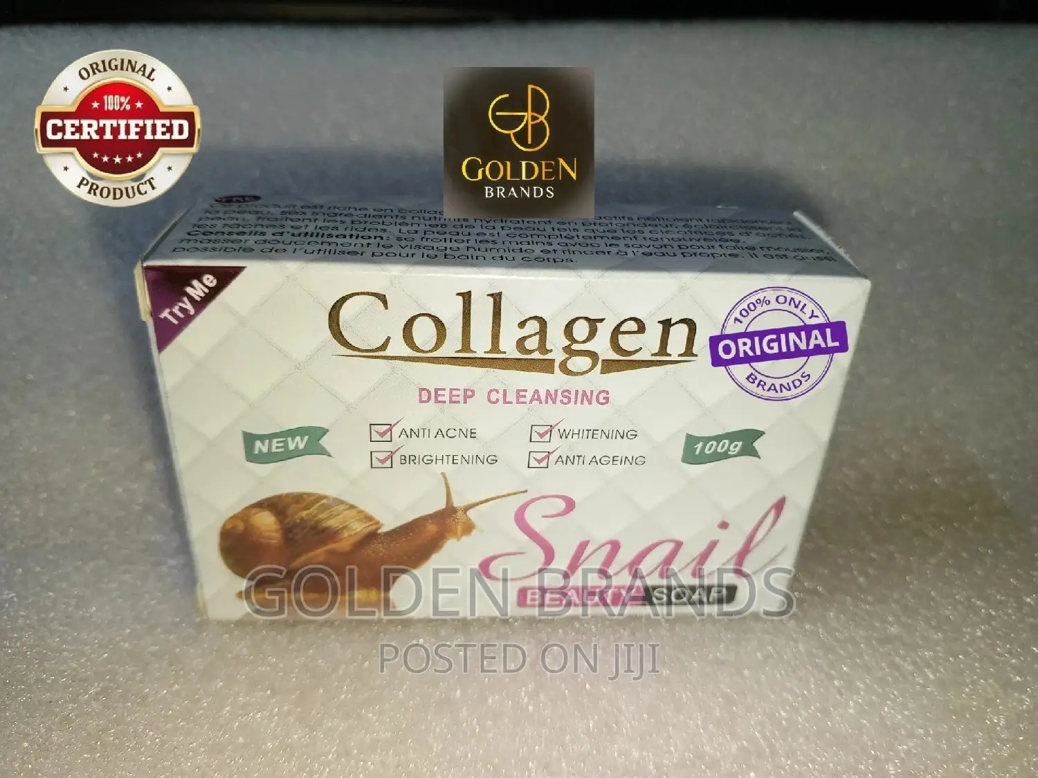 Collagen Snail Deep Cleansing Beauty Soap