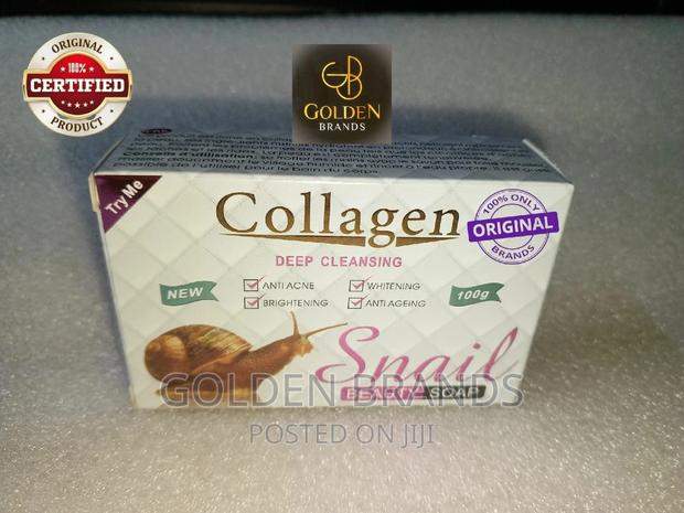 Collagen Snail Deep Cleansing Beauty Soap - thumbnail 2