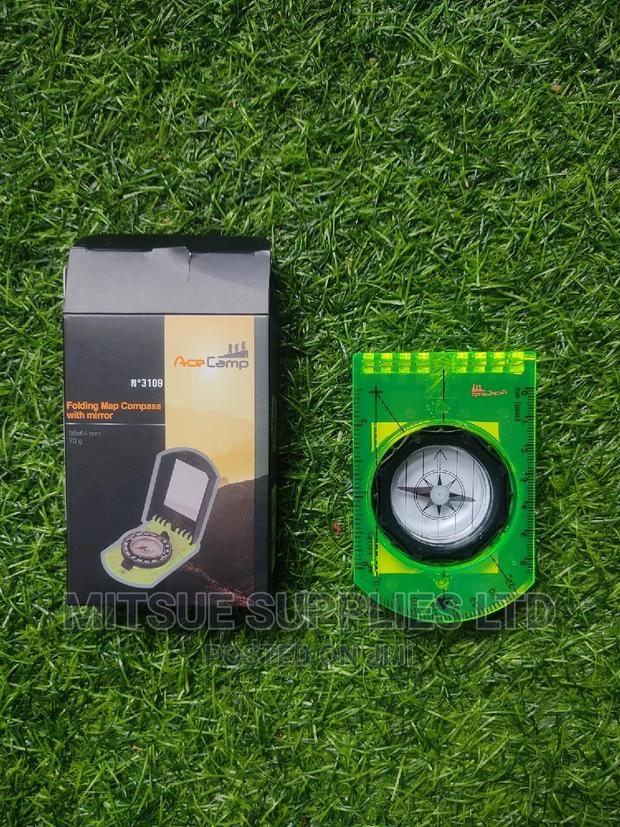 Ace Camp Folding Map Compass With Mirror - thumbnail 3