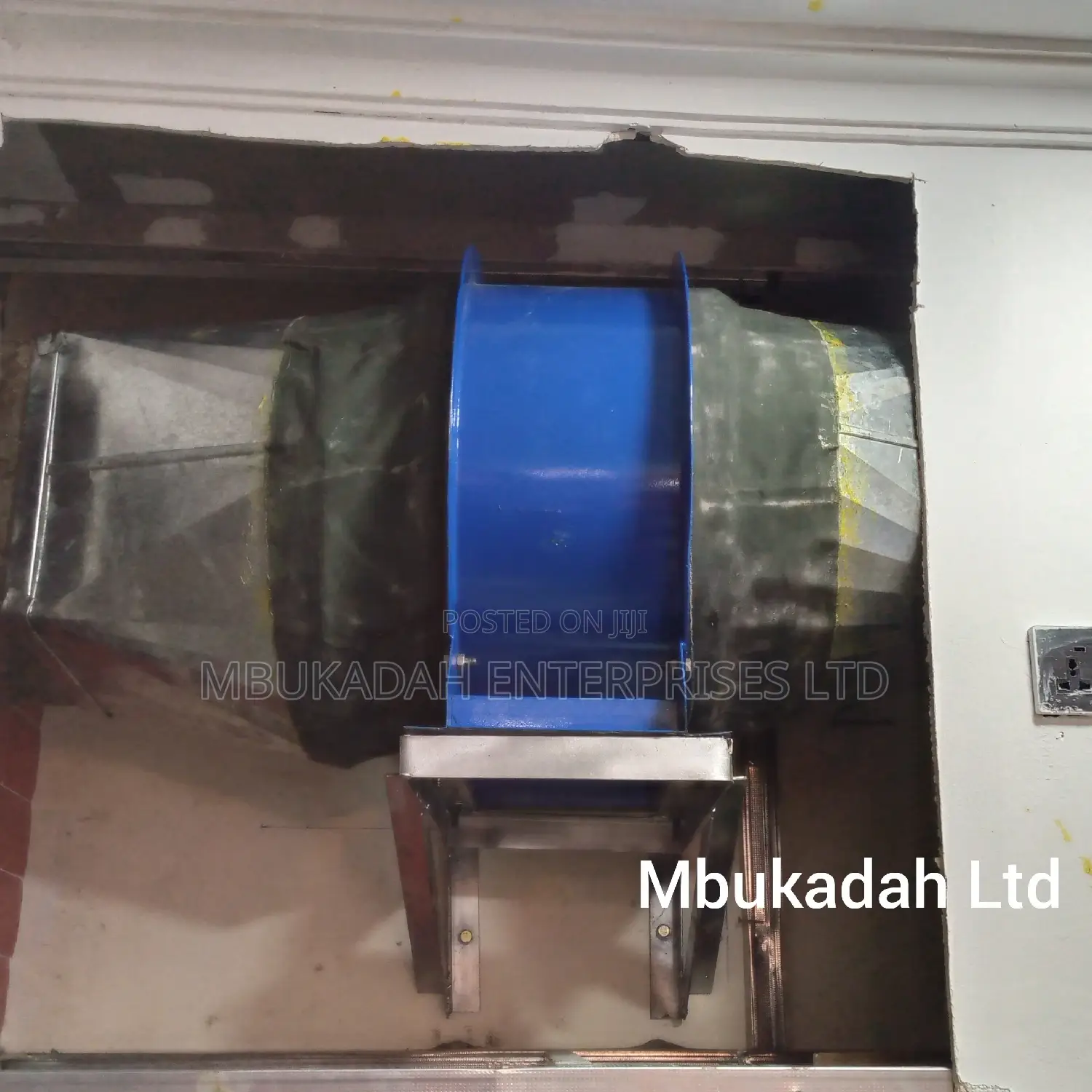 Axial Fan Mounted for Smoke Extraction
