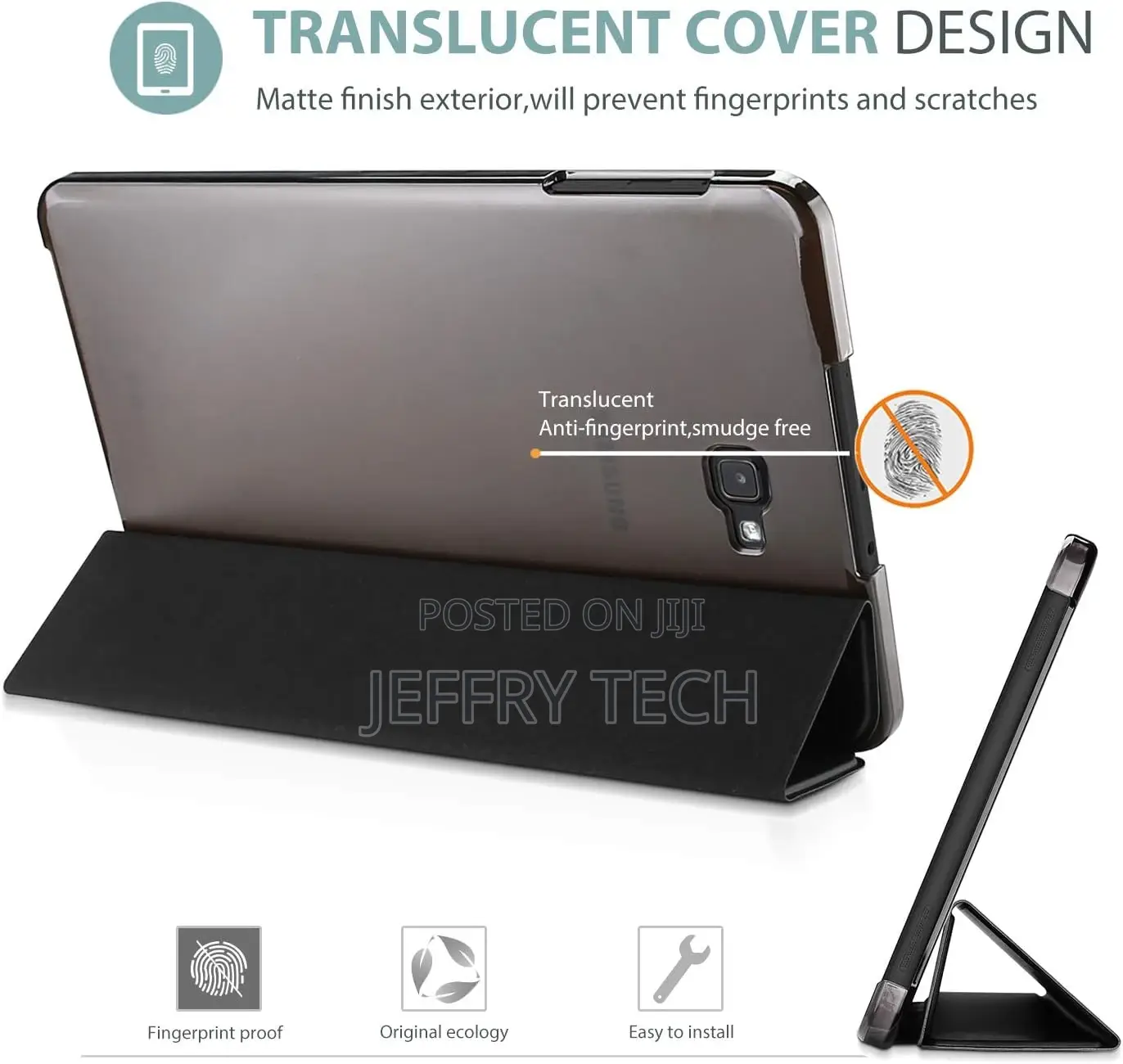 Tab a 10.1 Case 2016 SM-T580 T585 T587, Slim Lightweight Sta