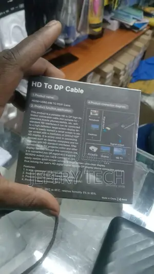 HDMI Plug PC/Laptop to Displayport Fem Plug 60hz Display