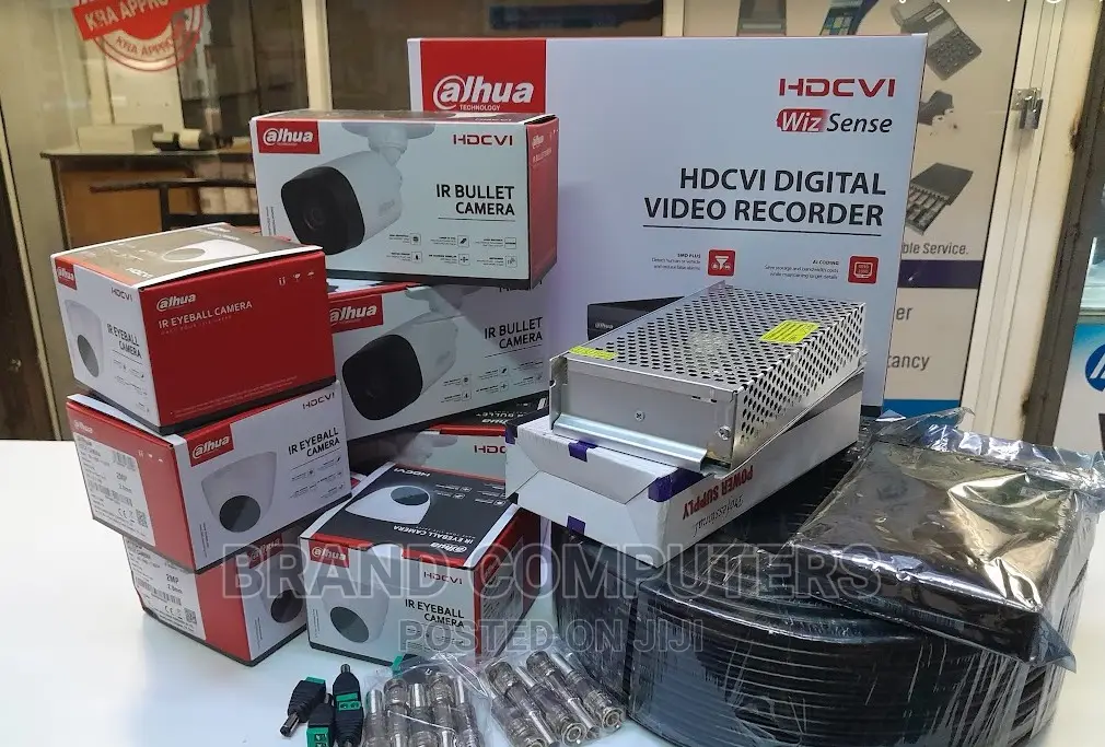 Dahua 8 Channel 8 Cameras HD CCTV Kit (2MP Cameras)