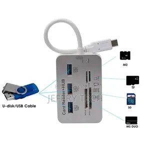 Basix 7 in 1 Usb Type C Hub High Speed Usb-C 3.1 USB Hubs