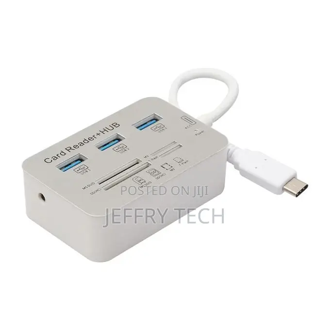 Basix 7 in 1 Usb Type C Hub High Speed Usb-C 3.1 USB Hubs