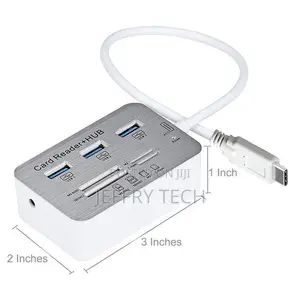 Basix 7 in 1 Usb Type C Hub High Speed Usb-C 3.1 USB Hubs