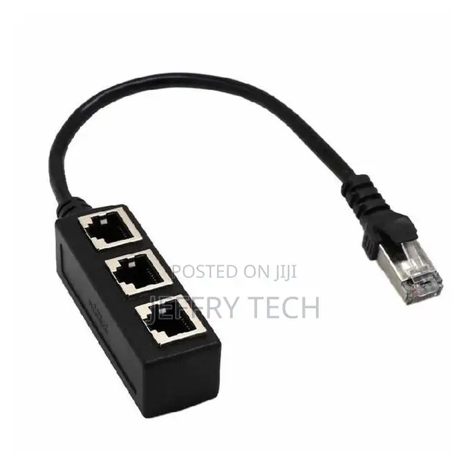 Rj45 Ethernet Cable Adapter Splitter 1male to USB Hubs