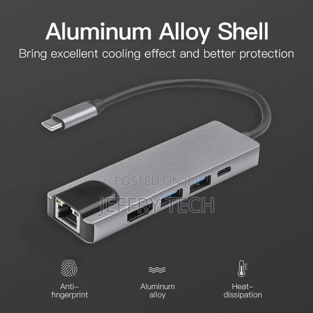 Generic Usb C Hub Multiport Adapter With Usb3.0 Pd Charger U - thumbnail 3