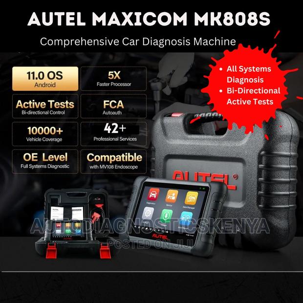 Autel Maxicom Mk808s Vehicle Diagnosis Machine Scanner - main view