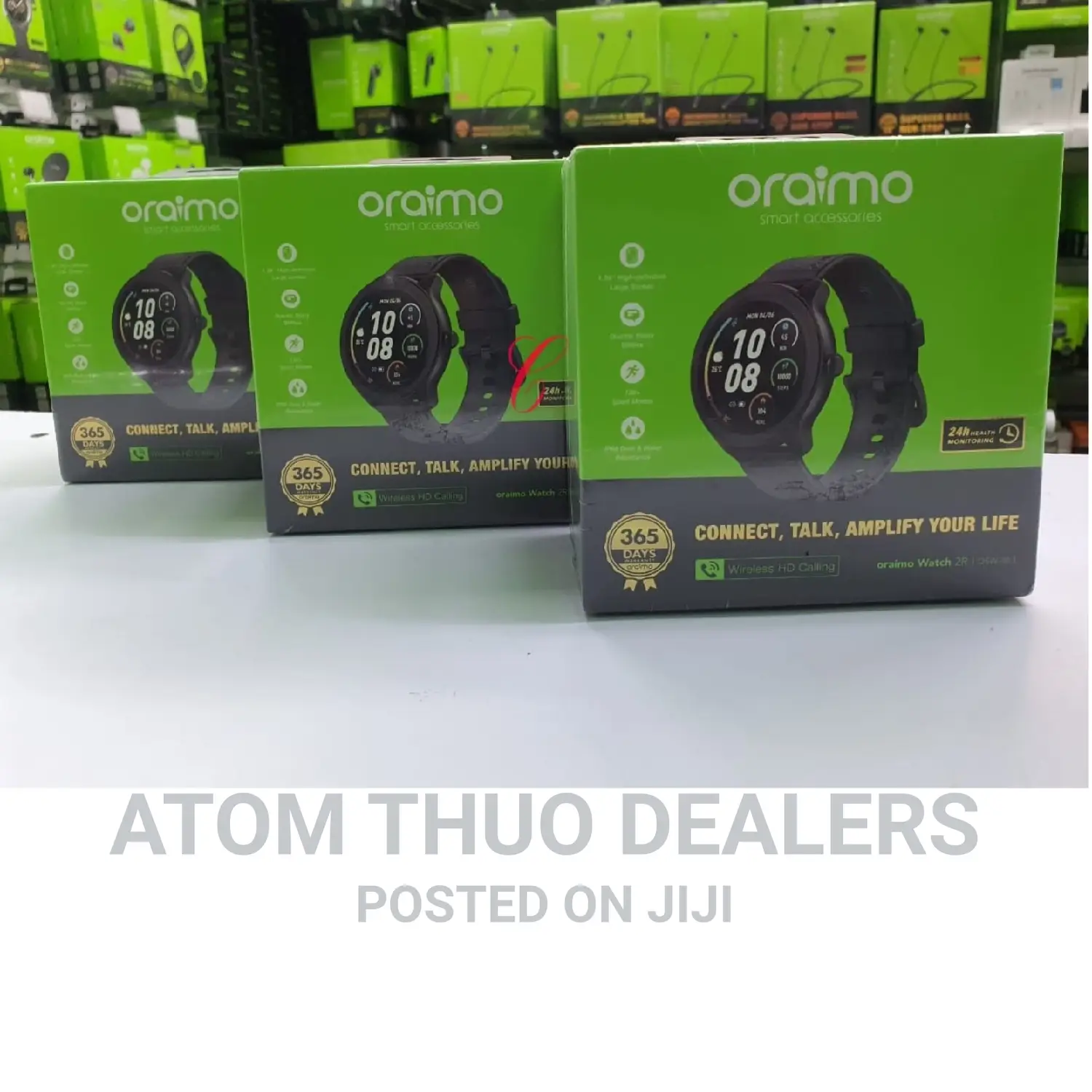 Oraimo Watch Bluetooth Calling IP68 Waterproof Smart Watch