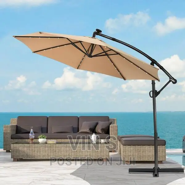 SolarLed Patio Umbrella¬ Patio Umbrella^ Patio Umbrella^ in Lavington