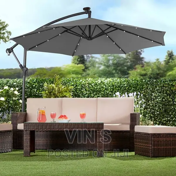 Solar-Led Patio Umbrellas° Patio Umbrellas° Patio Umbrellas¬