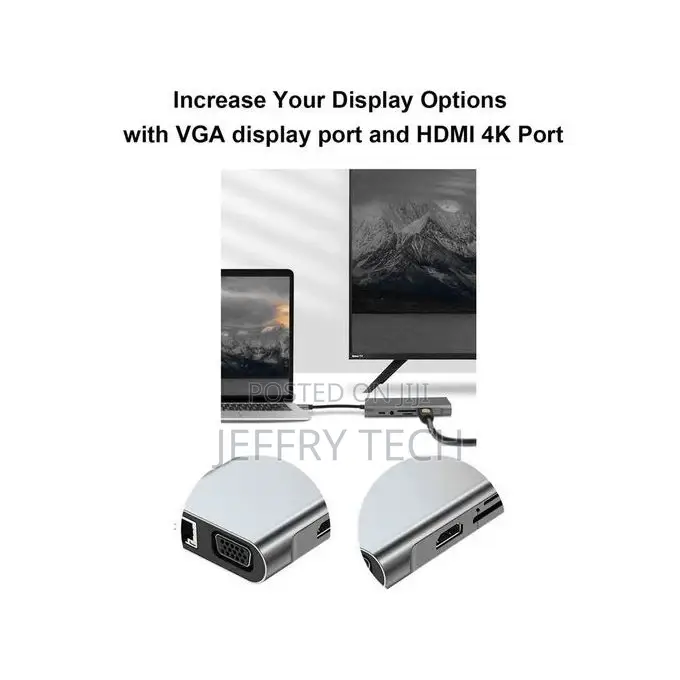 USB C 11 in 1 HUB Adapter Other Type C Laptops Devices