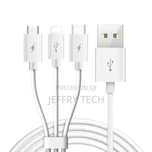 Glory Series 3 in 1 5V 2.4A Multi-Function Charging Data Ca
