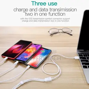 Glory Series 3 in 1 5V 2.4A Multi-Function Charging Data Ca