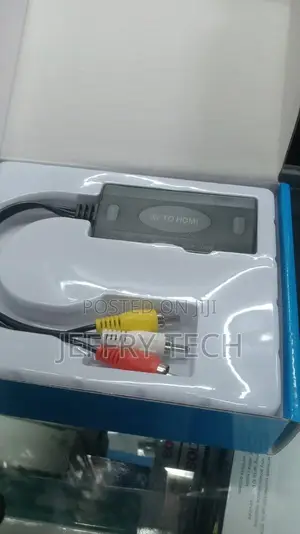Composite AV to HDMI Converter Compatible With Wii, WII U, P