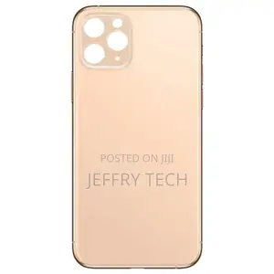 Generic Glass Battery Back Cover for iPhone 11 Pro(Gold)