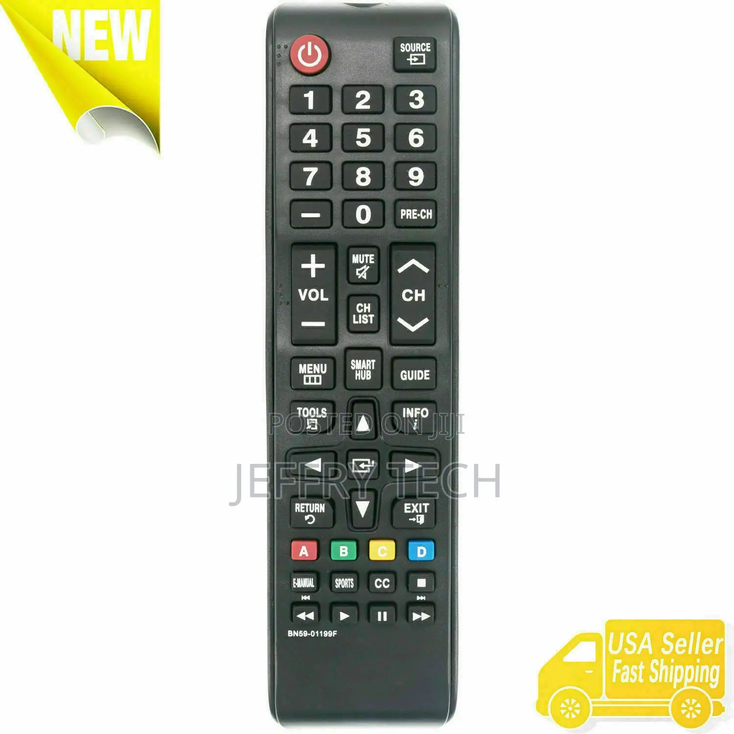 Remote Control for All Samsung LCD LED HD Smart TV Ultra