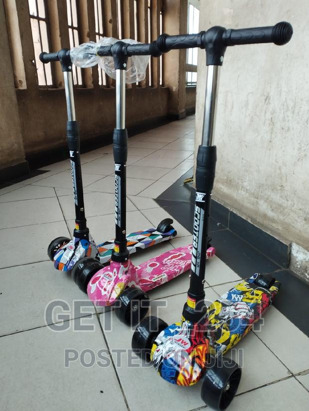 Scooter  Height 68-82cm - thumbnail 2